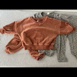 Quincy Mae two outfits